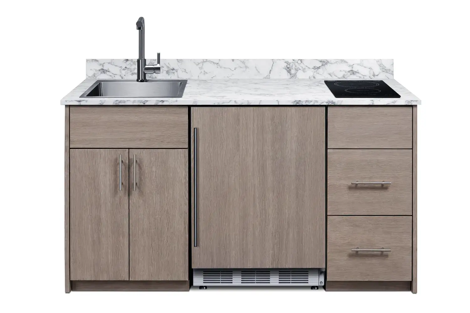 Summit CALDERADB33ISINKL Turnkey Caldera Kitchen, ADA-Compliant