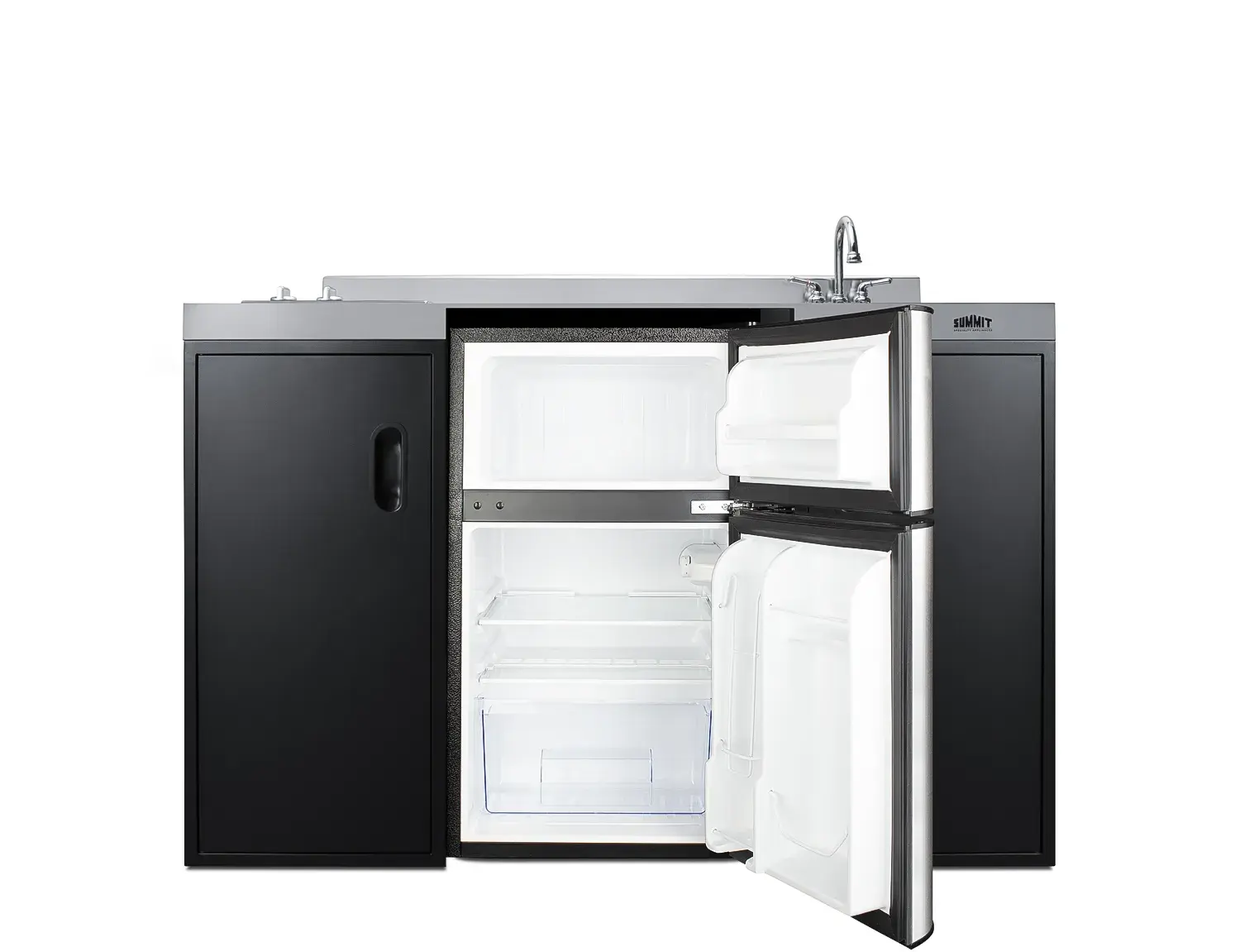 Summit CK55ADASINKR 54" Wide All-In-One Kitchenette, ADA Counter Height