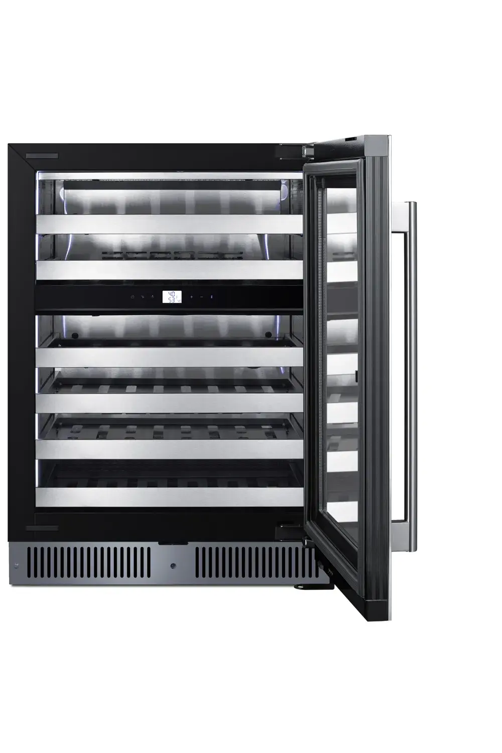 Summit CL244WC2 24" Dual Zone Built-In Wine Cellar