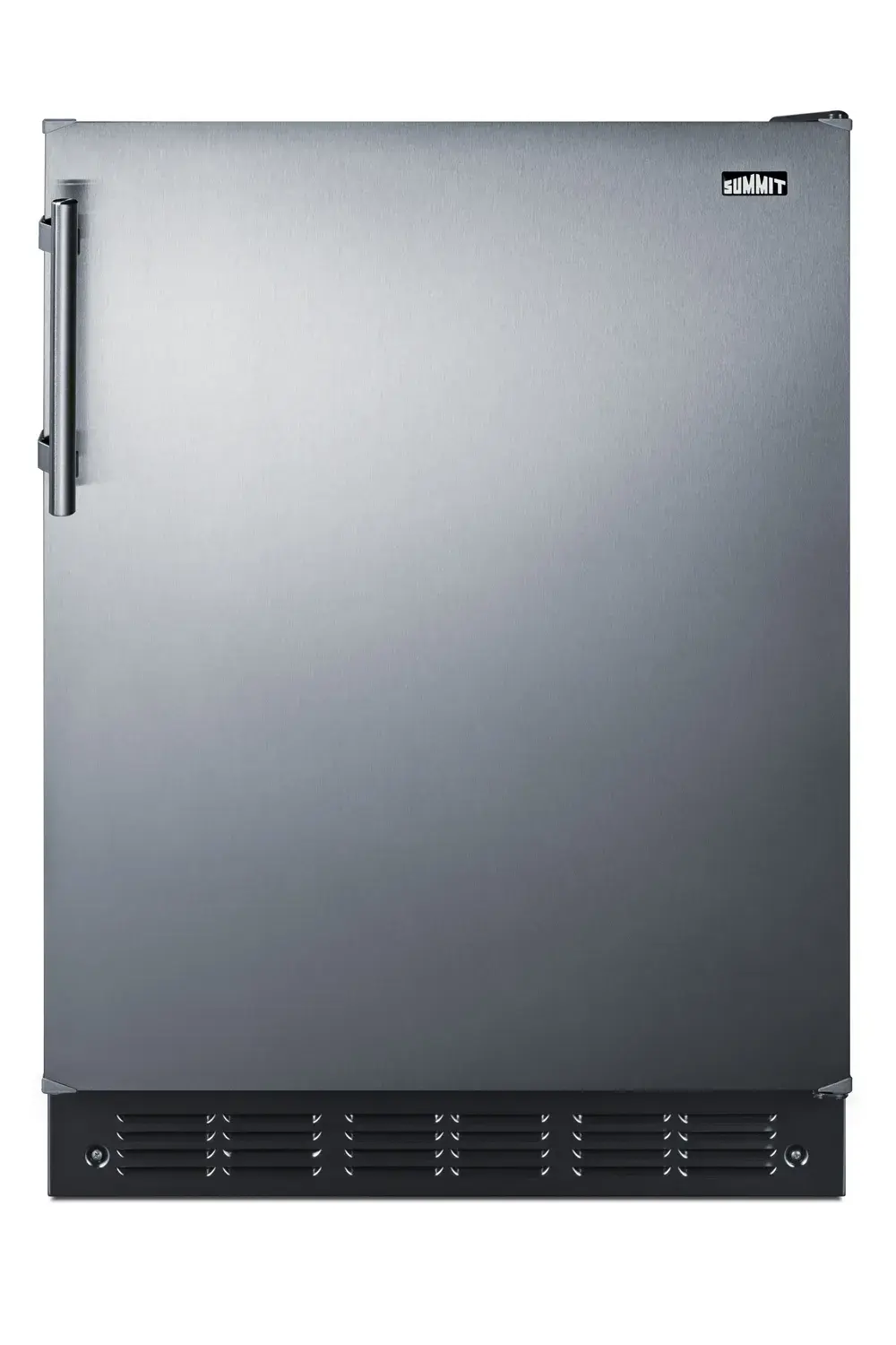 Summit CT66BK2SSADA 24" Wide Refrigerator-Freezer, ADA Compliant