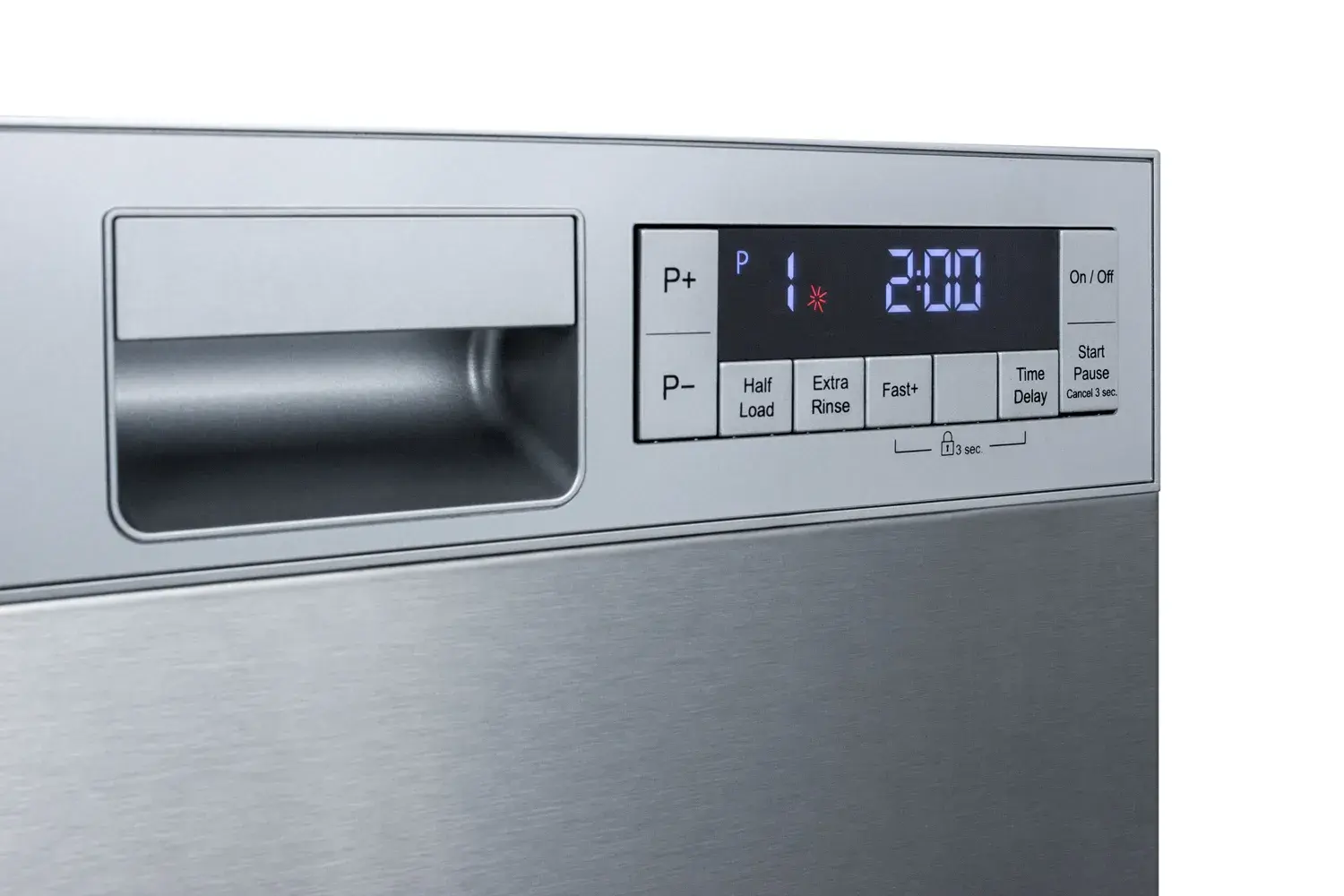 Summit DW18SS4ADA 18" Wide Built-In Dishwasher, ADA Compliant
