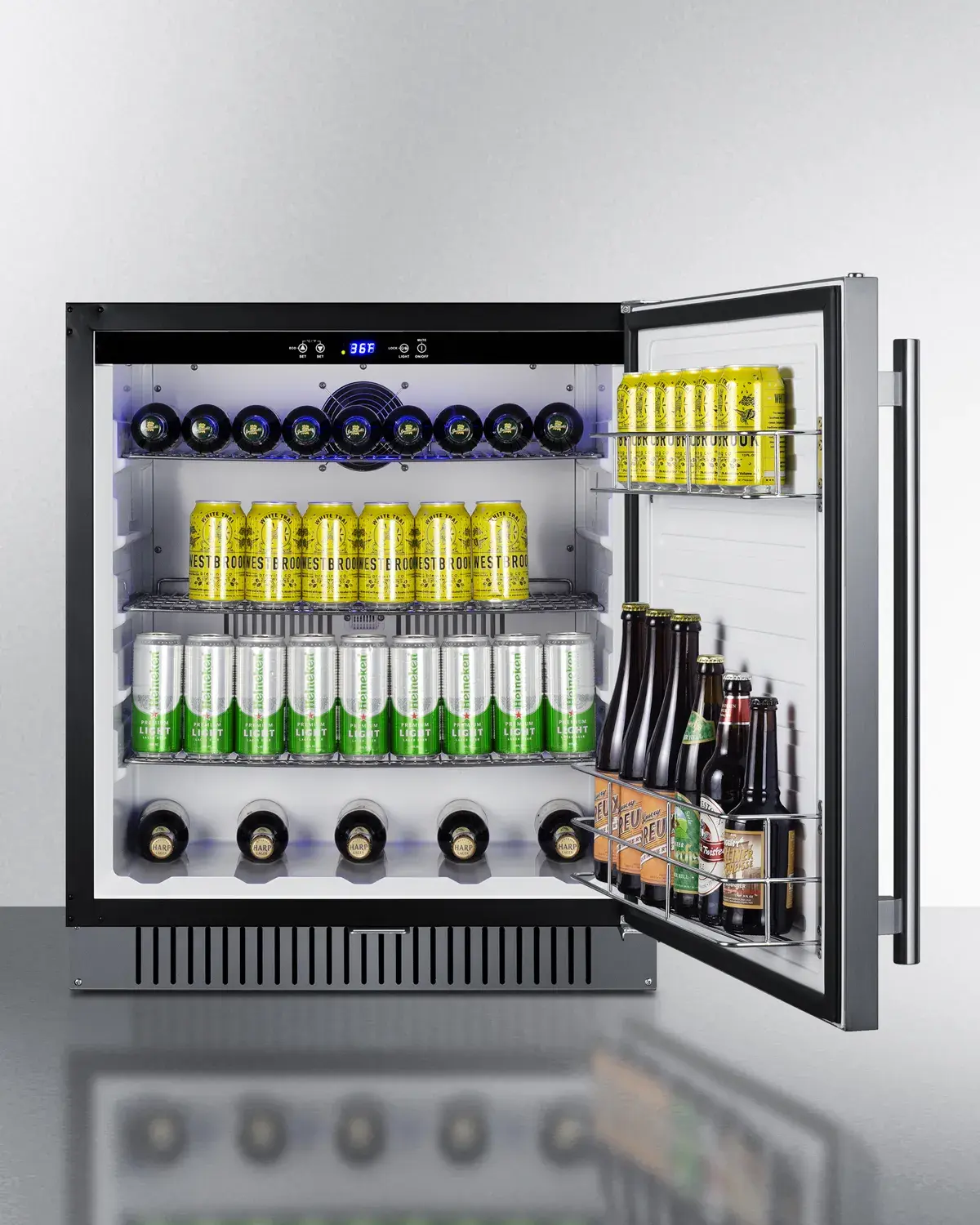 Summit FF27BSSADA 27" Wide Built-In All-Refrigerator, ADA Compliant