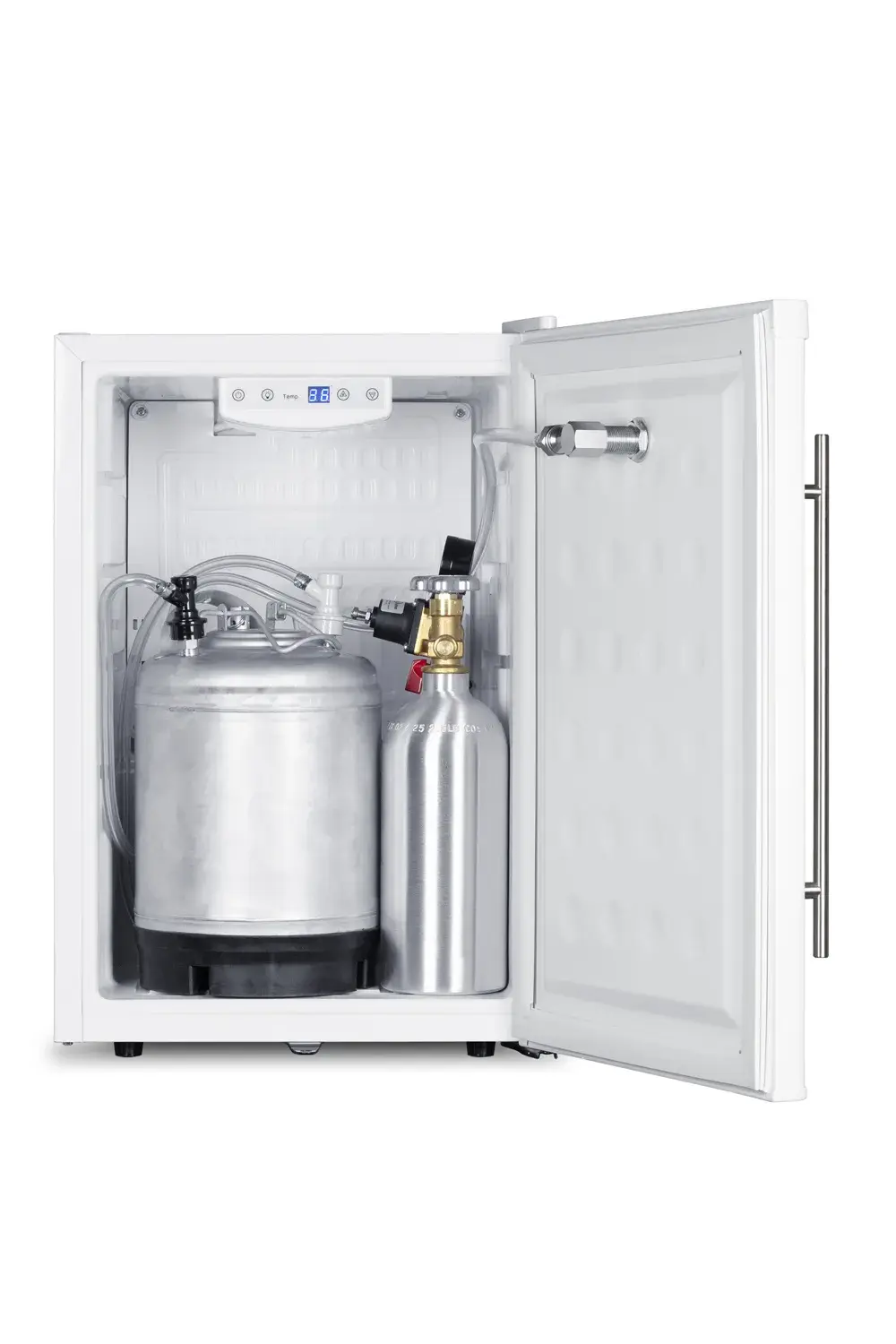 Summit FF31L7FRTP 17" Wide Tabletop Front Tap Beer Kegerator