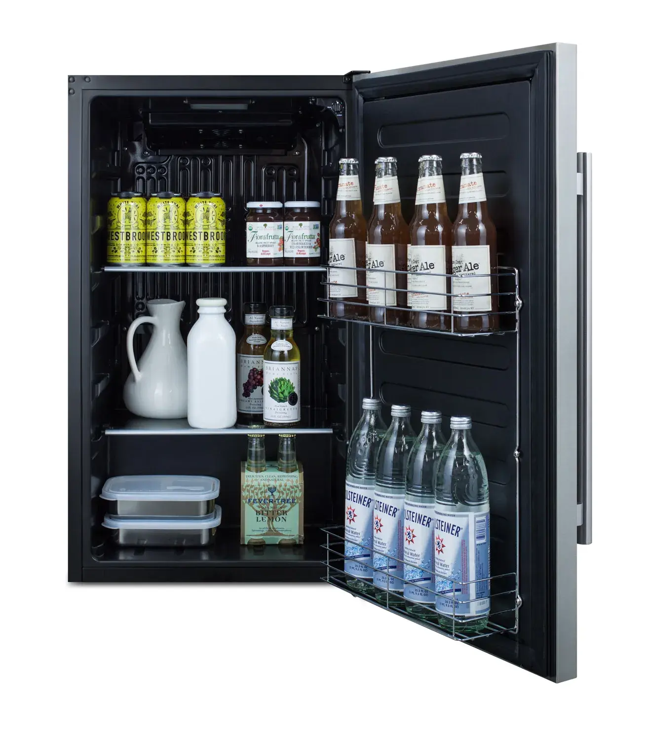 Summit FF195CSS Shallow Depth Built-In All-Refrigerator