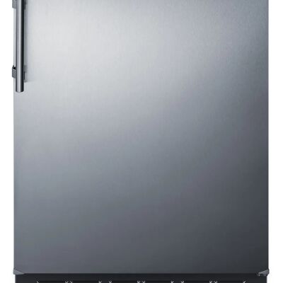 Summit FF708BLSSADA 24" Wide All-Refrigerator, ADA Compliant