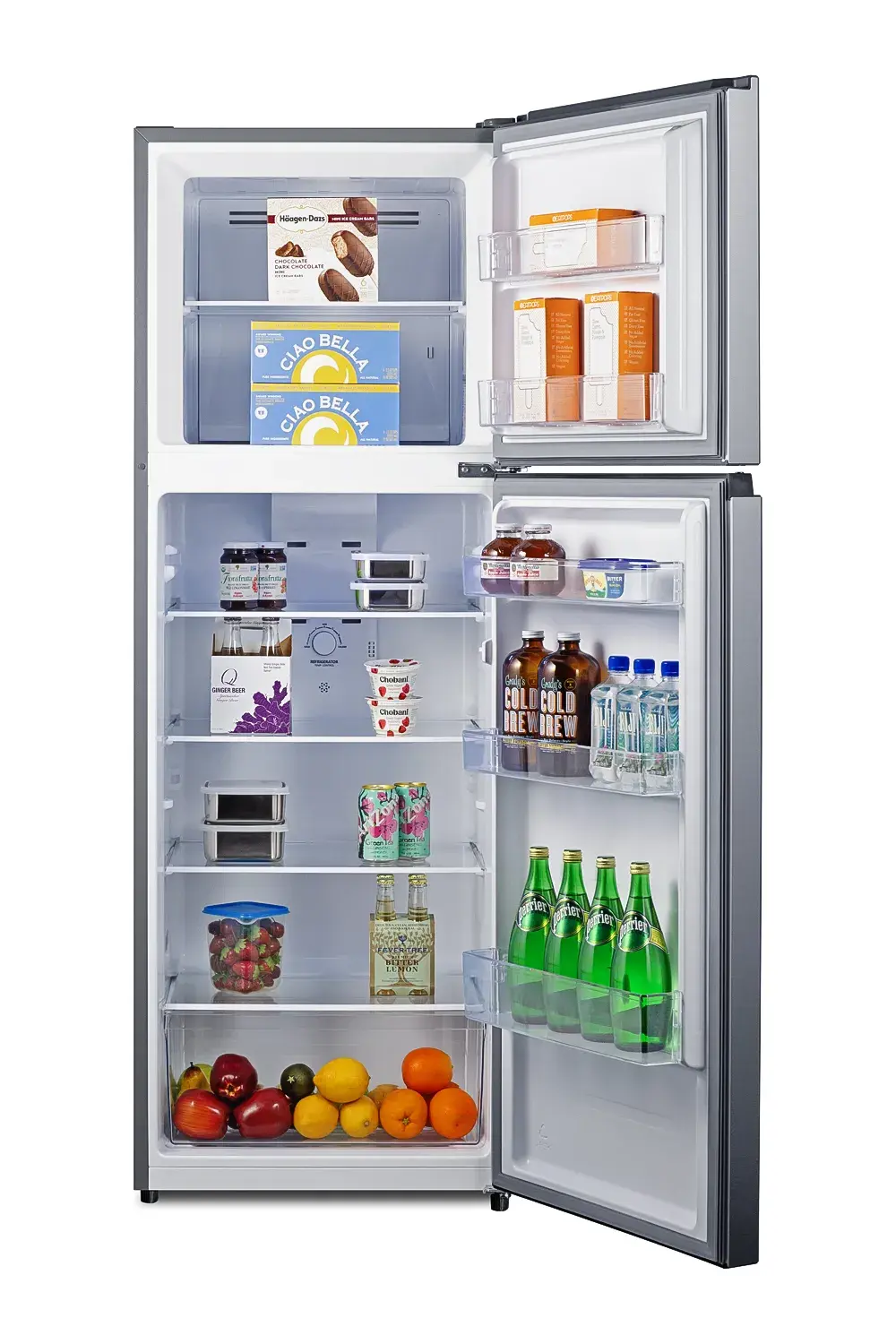 Summit FF1142PL 24" Wide Top Mount Refrigerator-Freezer
