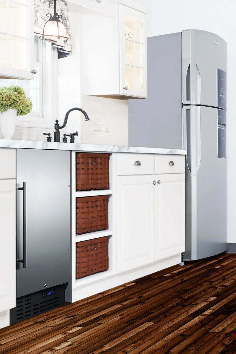 Summit FF1843BSSADA 18" Wide Built-In All-Refrigerator, ADA Compliant