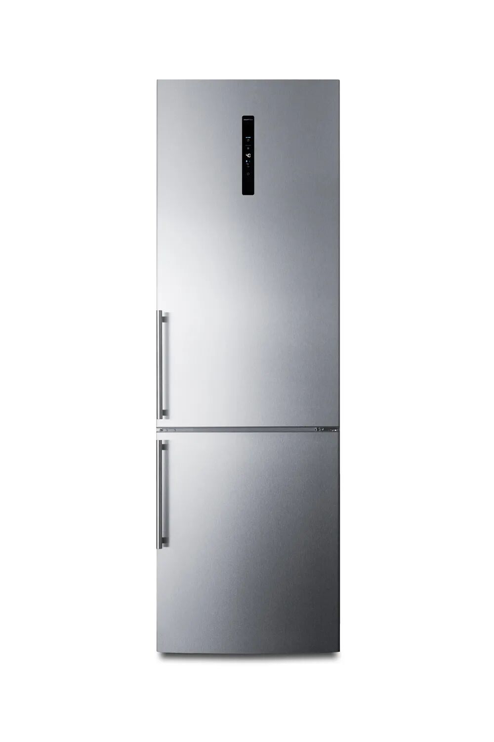 Summit FFBF249SS2IM 24" Wide Bottom Freezer Refrigerator with Icemaker