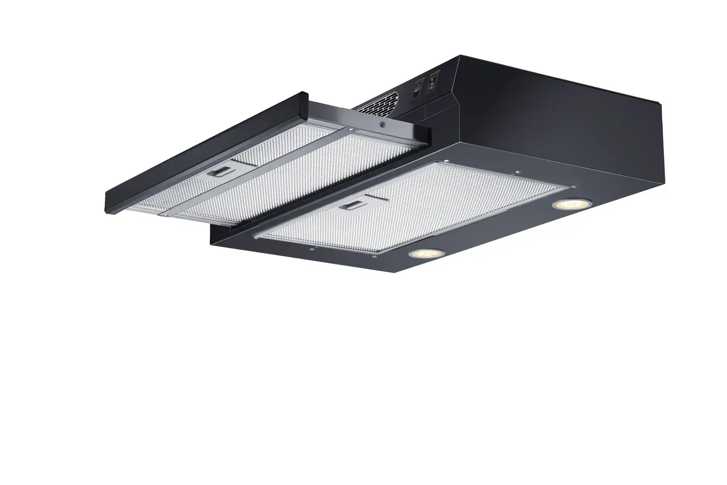 Summit HRTX24BADA 24" Under Cabinet Ductless Retractable Range Hood, ADA Compliant