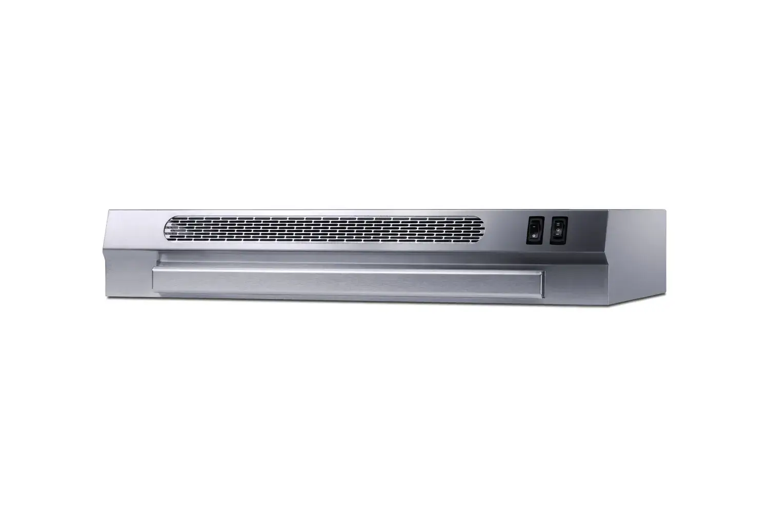 Summit HRTX24SSADA 24" Under Cabinet Ductless Retractable Range Hood, ADA Compliant