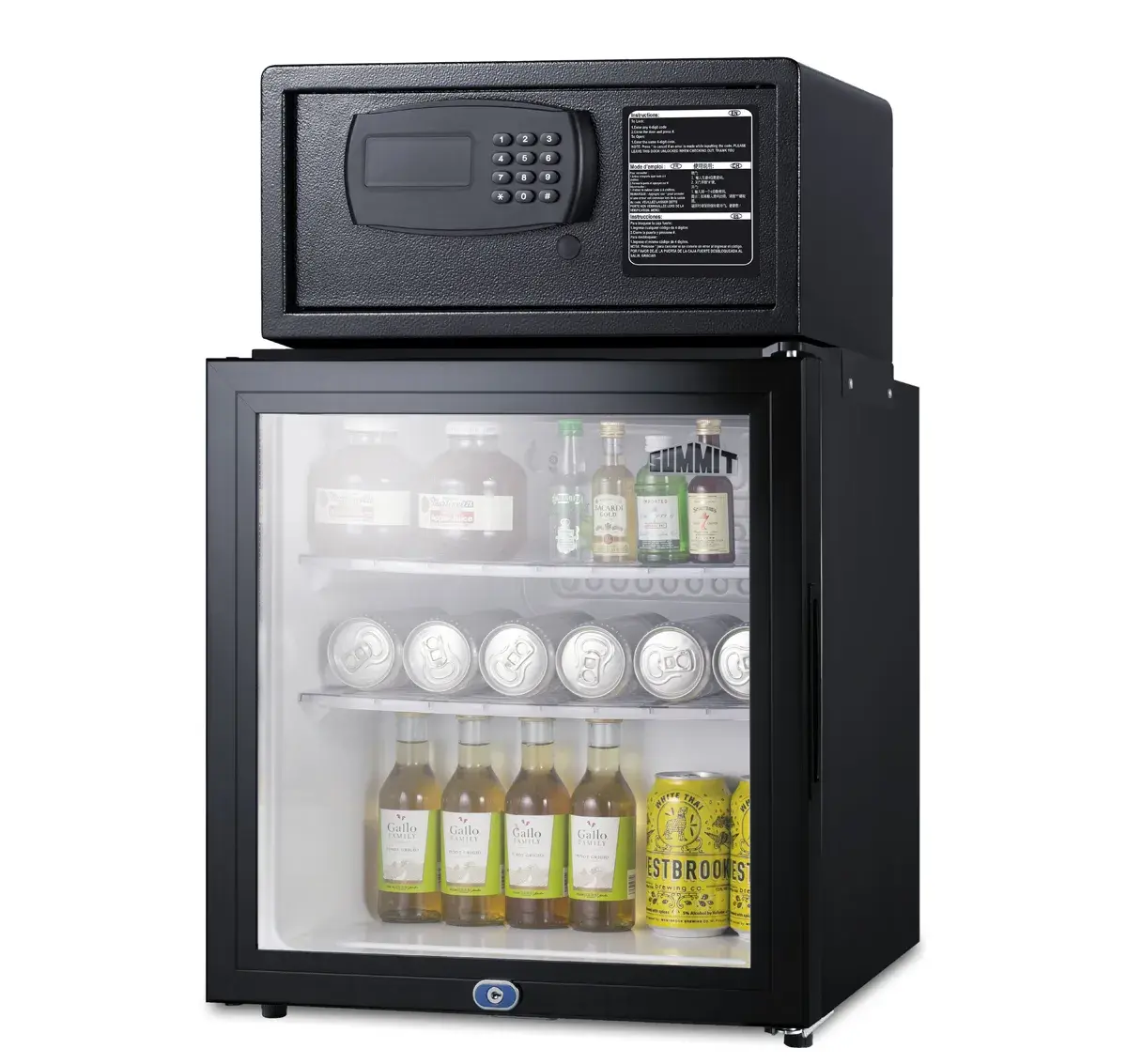 Summit MBSAFEG Minibar In-Room Safe Combination