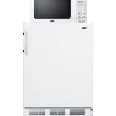 Summit MRF661WA Microwave/Refrigerator-Freezer Combination with Allocator