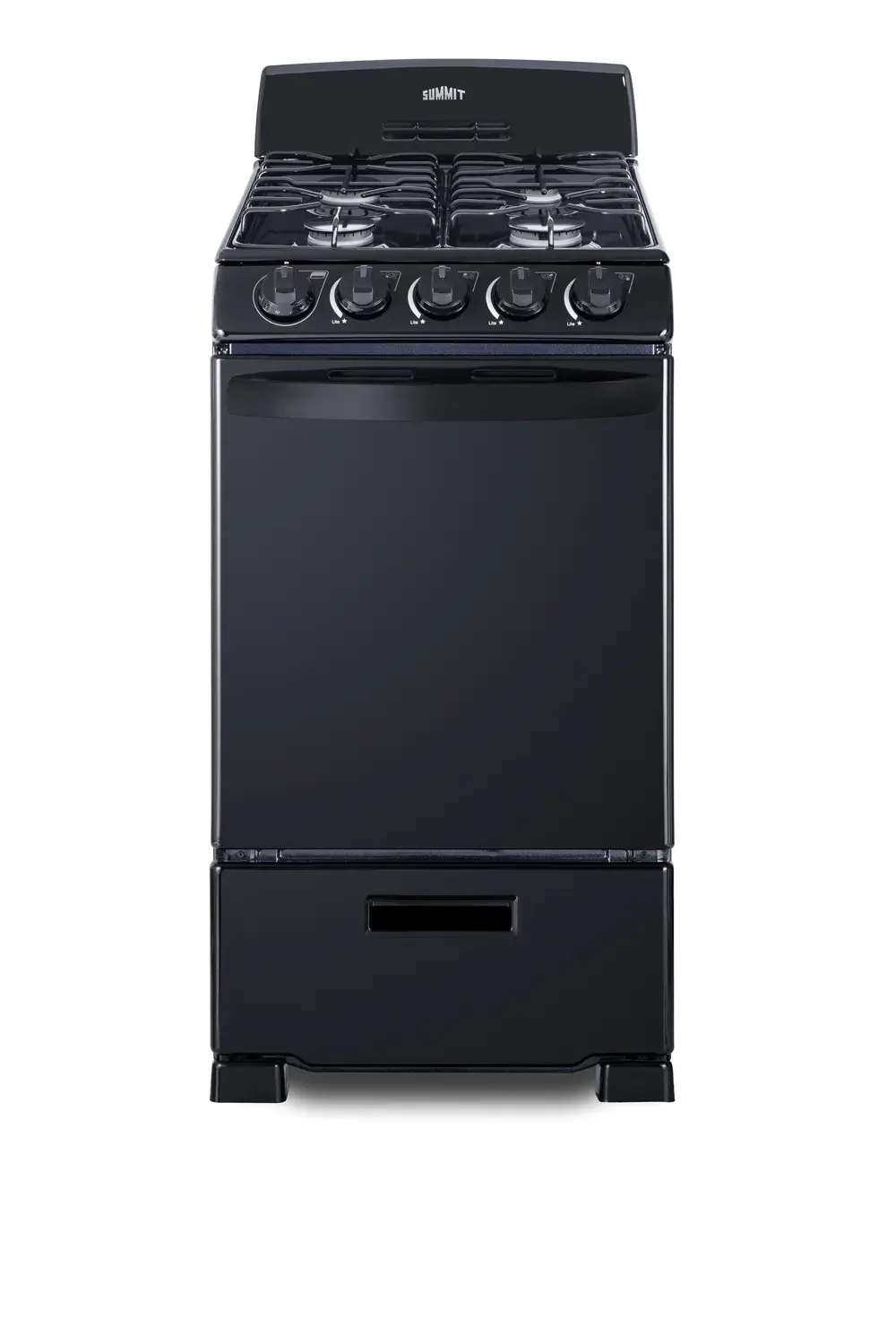 Summit RG201B 20" Wide Gas Range