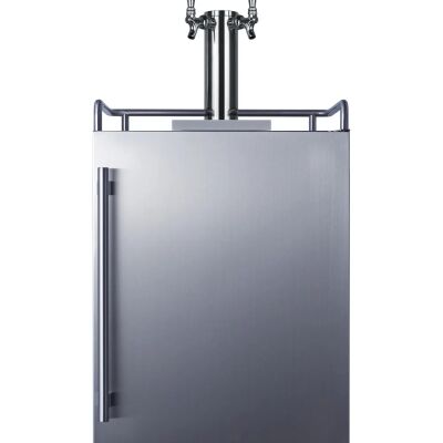 Summit SBC682WKDTWIN 24" Wide Built-In Wine Kegerator