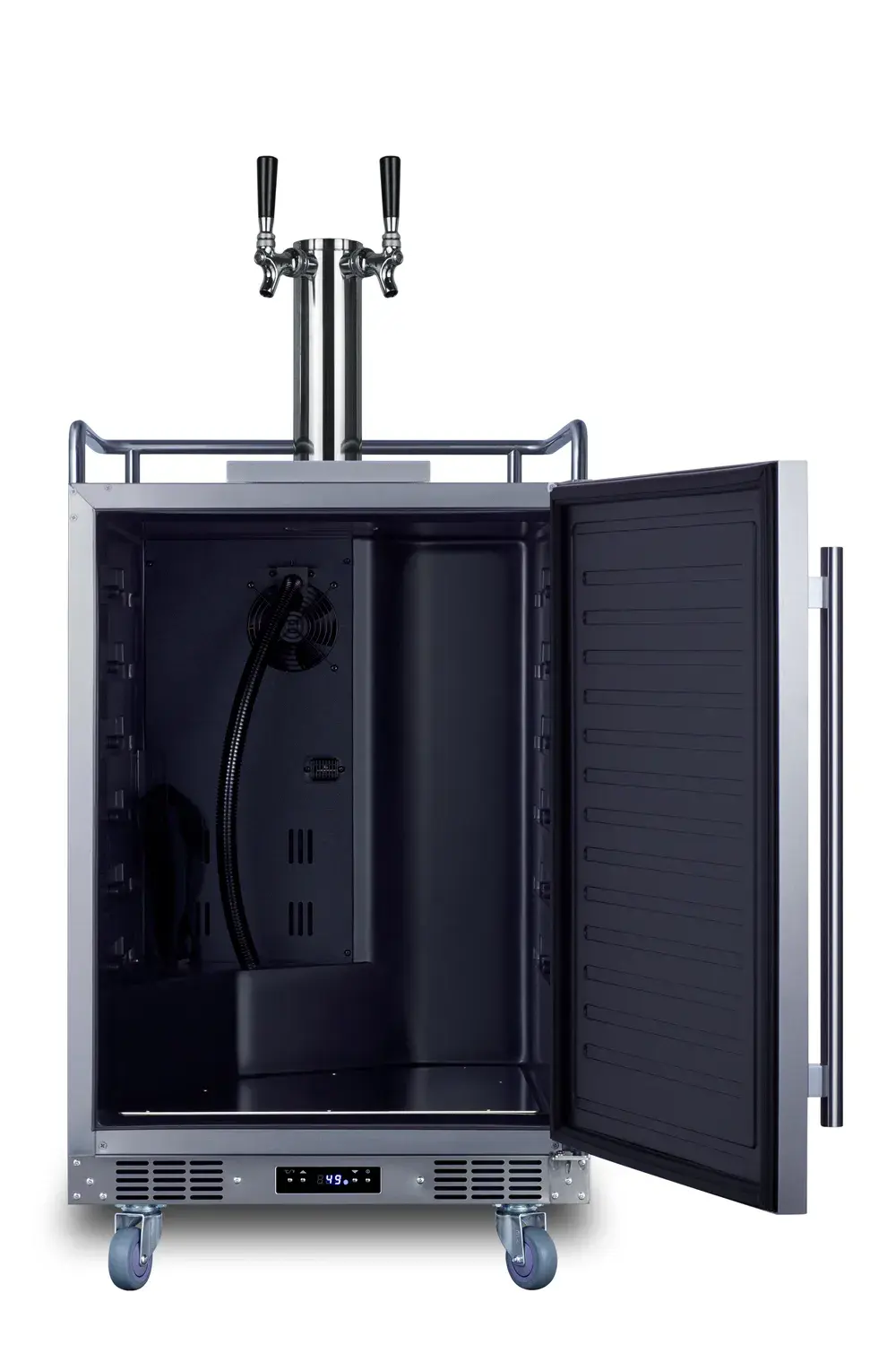 Summit SBC682WKDTWIN 24" Wide Built-In Wine Kegerator
