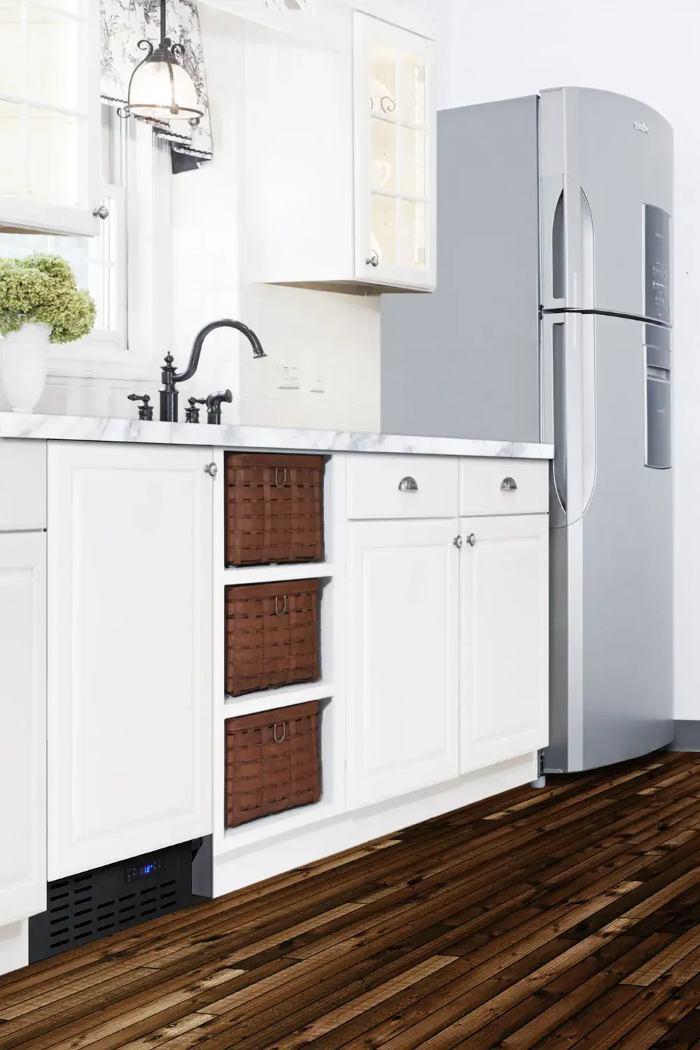 Summit SCFF1842IF 18" Built-In All-Freezer (Panel Not Included)