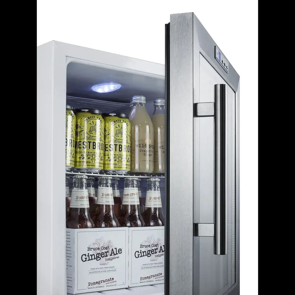 Summit SCR215L Compact Beverage Center