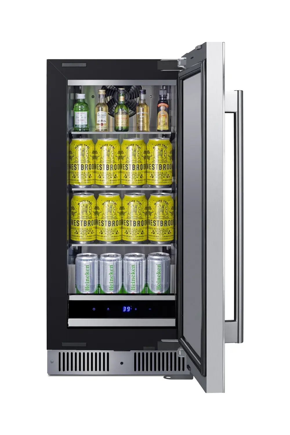 Summit SDHR1534 15" Wide Built-In All-Refrigerator