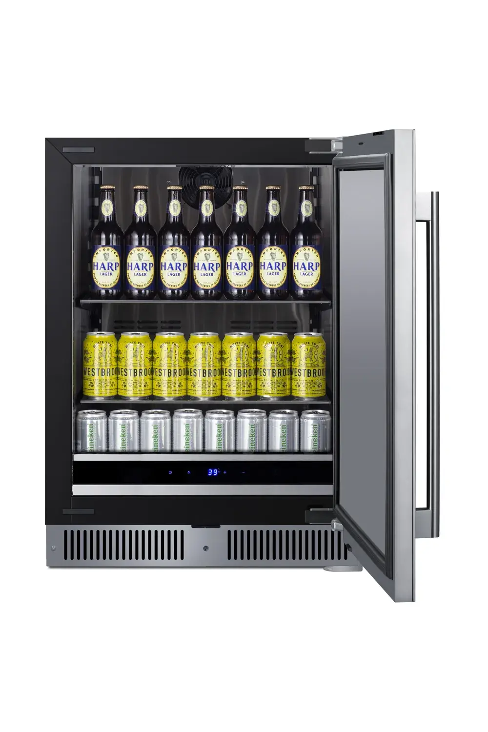Summit SDHR2444 24" Wide Built-In All-Refrigerator