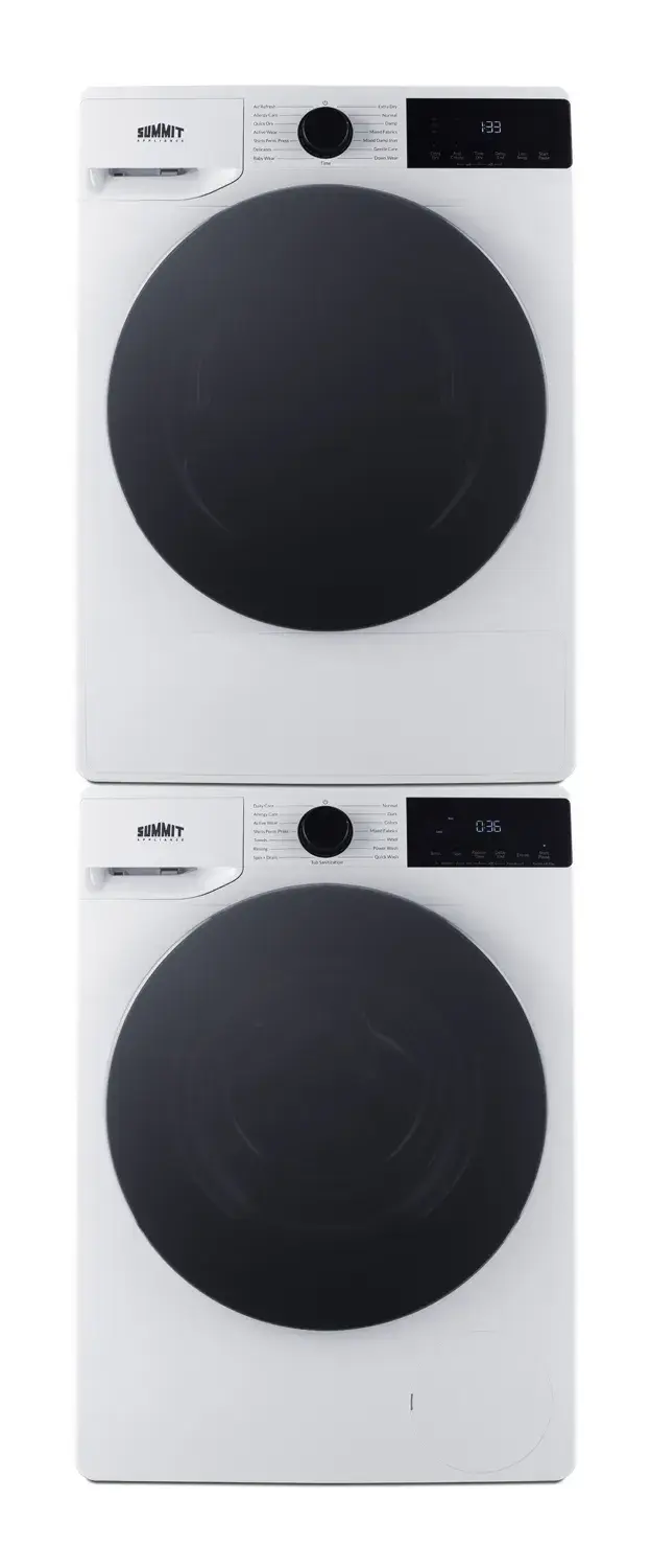 Summit SLS3412W Washer/Vented Dryer Combination