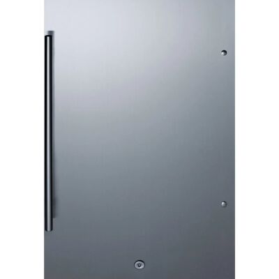 Summit SPR196OSCSS Shallow Depth Outdoor Built-In All-Refrigerator