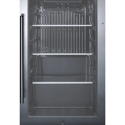 Summit SPR488BOSCSS Shallow Depth Indoor/Outdoor Beverage Cooler