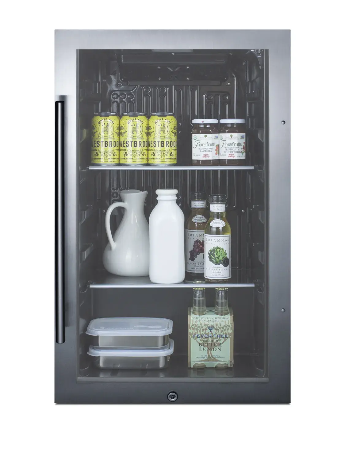 Summit SPR488BOS Shallow Depth Indoor/Outdoor Beverage Cooler