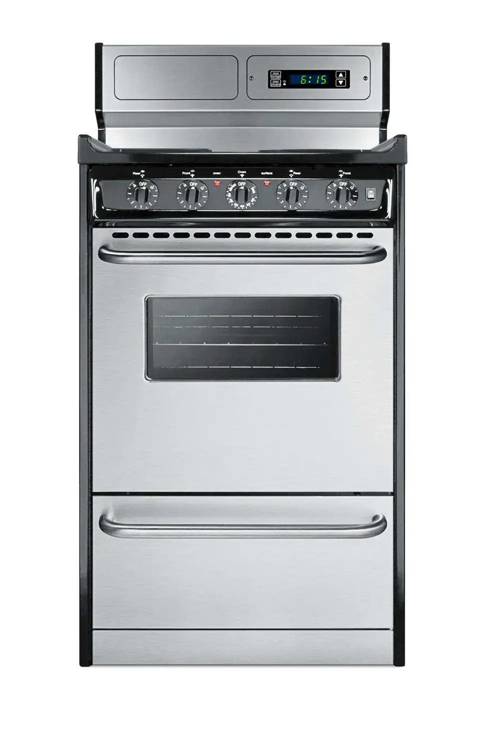 Summit TEM130BKWY 20" Wide Electric Coil Range