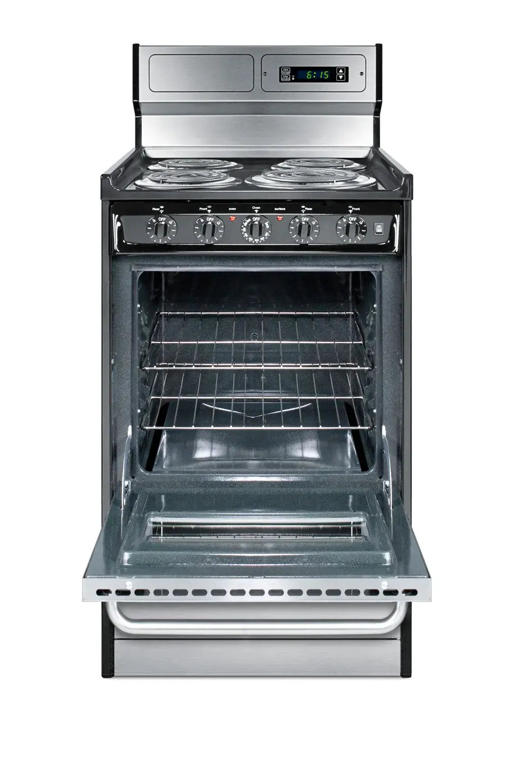 Summit TEM130BKWY 20" Wide Electric Coil Range