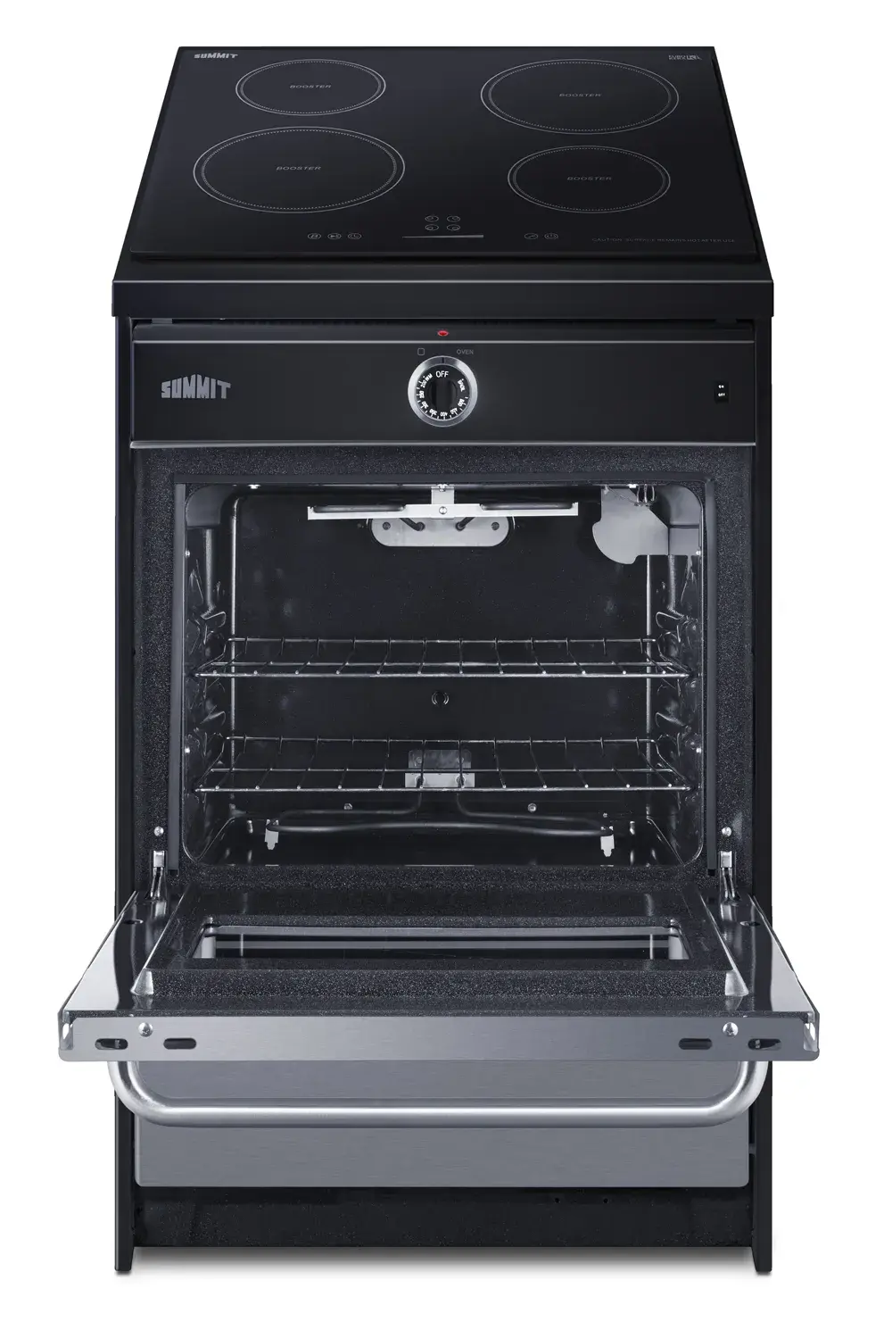 Summit TEM665BW 24" Wide Induction Range