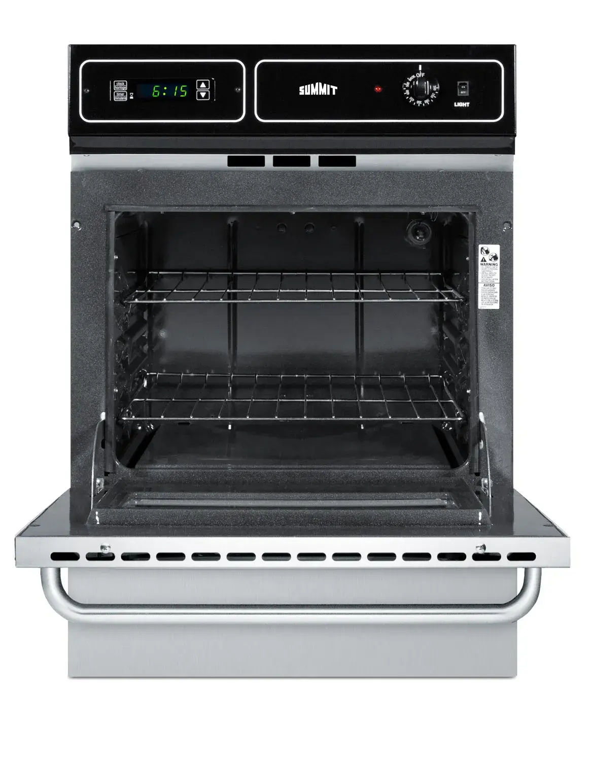 Summit TTM7212BKW 24" Wide Gas Wall Oven