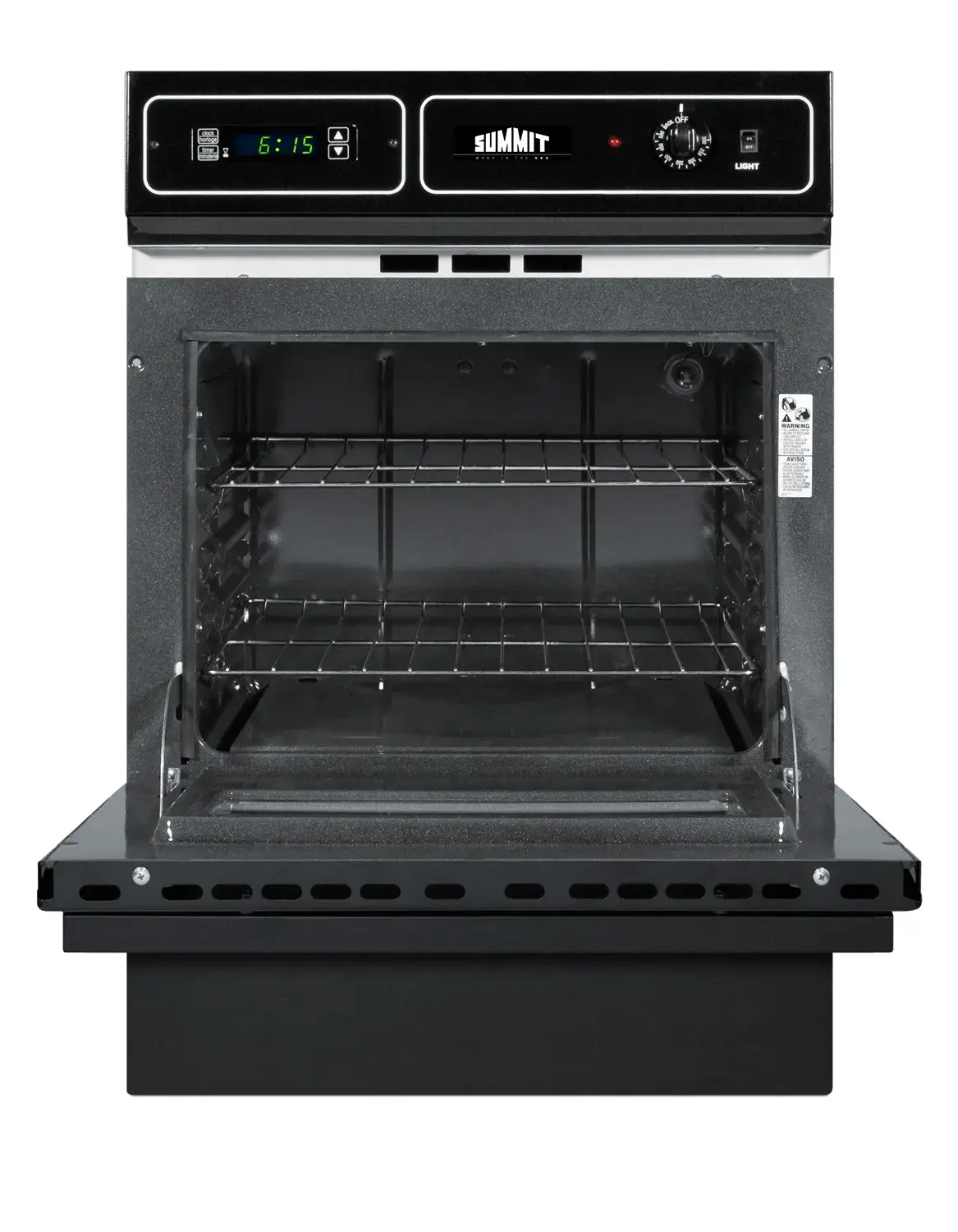 Summit TTM7212DK 24" Wide Gas Wall Oven