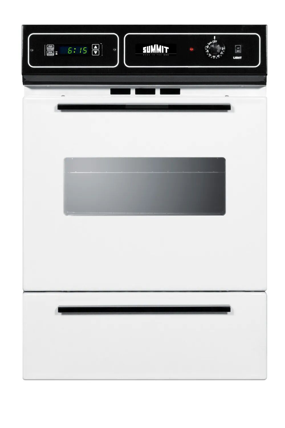 Summit WTM7212KW 24" Wide Gas Wall Oven