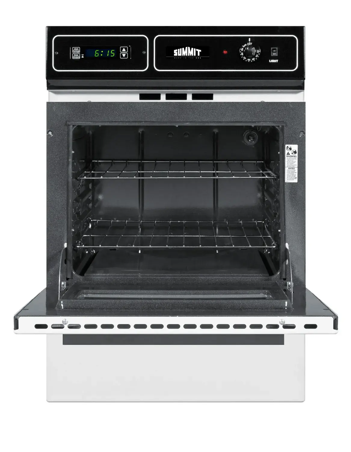 Summit WTM7212KW 24" Wide Gas Wall Oven