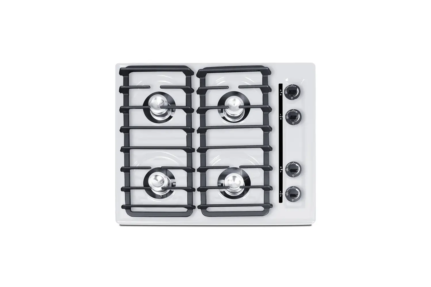 Summit WNL033I 24" Wide 4-Burner Gas Cooktop