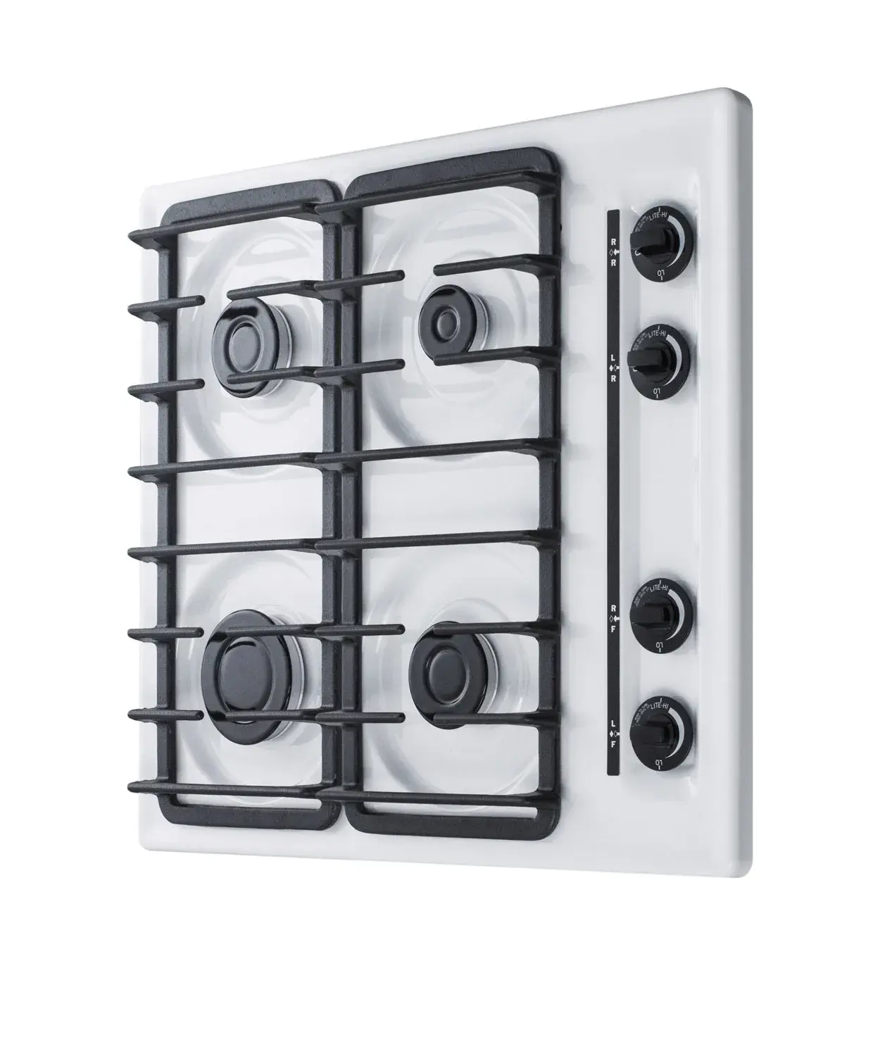 Summit WTL033S 24" Wide 4-Burner Gas Cooktop