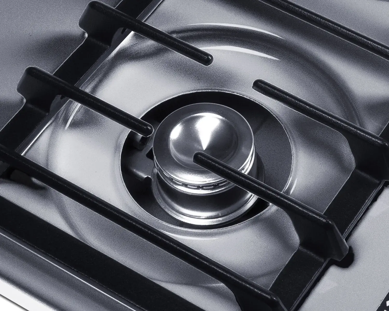 Summit ZNL05IP 30" Wide 4-Burner Gas Cooktop, Battery Start Ignition