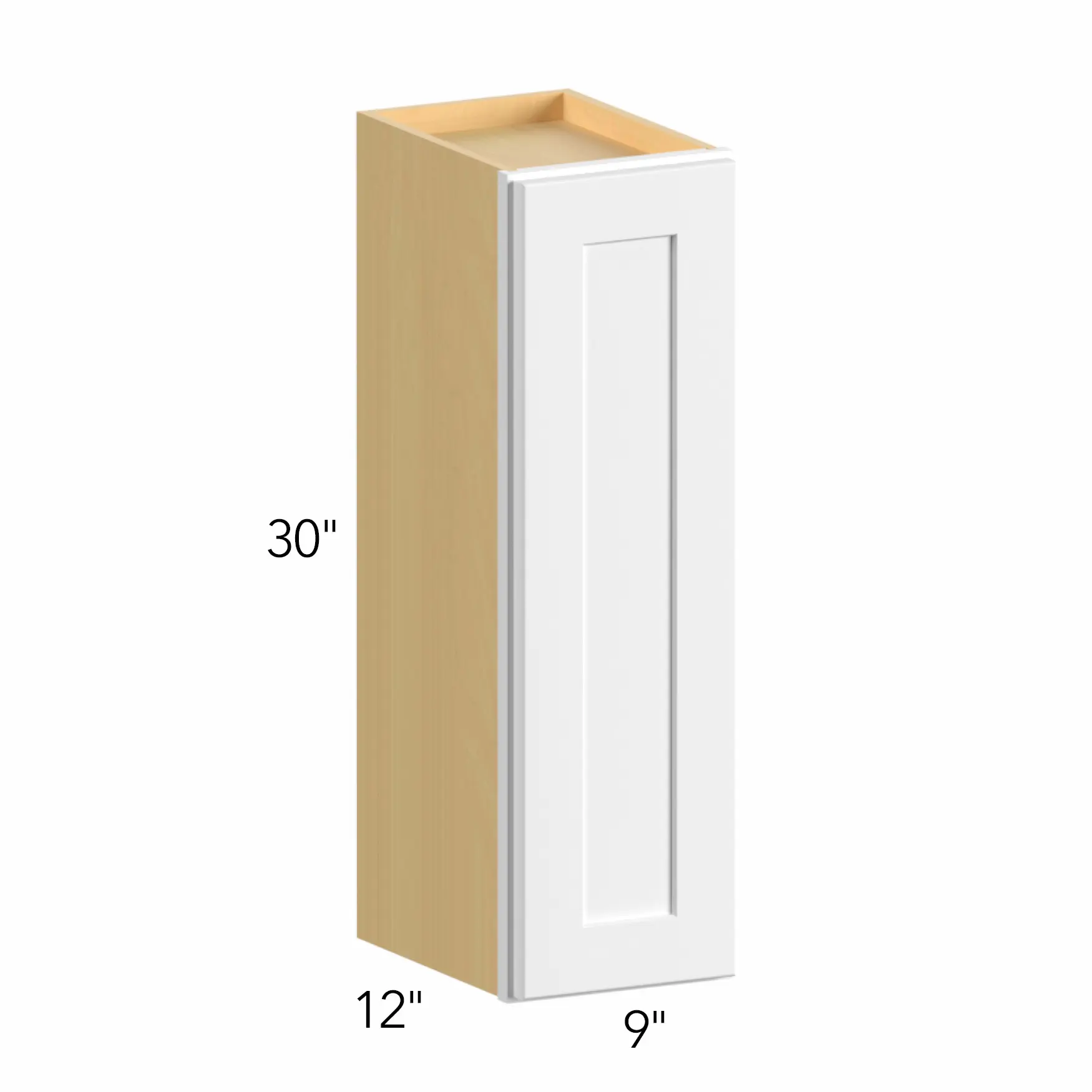 Allure® Galaxy Dove 9"W x 30"H x 12"D Wall Cabinet (W0930)